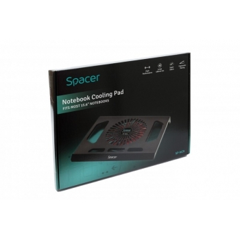 Cooler Laptop Spacer 15.6" SP-NC9 black
