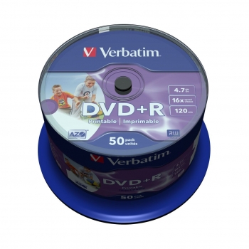 VERBATIM 43651 DVD+R ADV AZO+ 16X 50SP