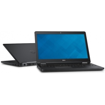 Laptop Dell Latitude E5550, 15.6" FHD (1920x1080) Anti-Glare WLED, Intel Core i5-5300U (Dual Core, 2.3GHz, 3M cache), video integrat, RAM 8GB DDR3 1600MHz (2x4GB), HDD 500GB 7200rpm SATA, NO ODD, Card Reader, Boxe stereo 2*1W, Hd-720p webcam + mic, L