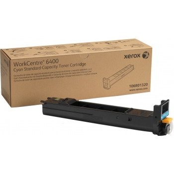 Cartus Toner Xerox 106R01320 Cyan 8000 pagini for Xerox WorkCentre 6400S, 6400X