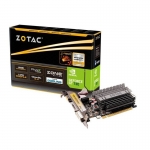 Placa Video Zotac nVidia GeForce GT 730 Zone Edition LP 2GB GDDR3 64bit PCI Express x2.0 VGA DVI HDMI ZT-71113-20L