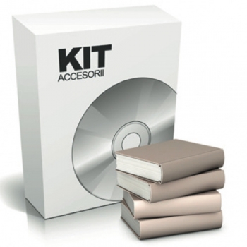 Kit accesorii KIT-HLA pentru seria HLA Include programatorul de cartele, o cartela receptor de date, softul de gestionare,20 de cartele MIFARE S50 de 13.56MHz