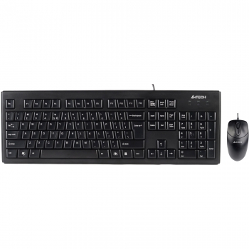 Kit Tastatura+Mouse A4Tech KRS-8372 Tastatura KRS-83 PS2 + Mouse OP-720 PS2 Black
