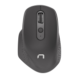 Mouse wireless, Natec, 3200 DPI, 2.4 GHz, Bluetooth 5.0, Negru NMY-1610