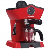 Espressor Heinner HEM-200RD, 800W, 3.5 bar, filtru inox, 250 ml, Rosu
