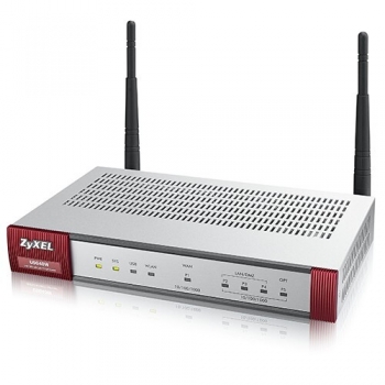 ZyWALL USG-40W Firewall Appliance 10/100/1000, 1 WANs, 3 LAN / DMZ ports, 1 x OPT, 1 x USB, 10 x VPN Tunells