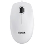 Mouse Logitech B100 Optic 3 butoane 800dpi USB white 910-003360