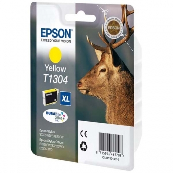 Cartus Cerneala Epson T1304 Yellow 10.1ml for Stylus Office BX320FW, B42WD, BX525WD, BX535WD, BX625FWD, BX630FW, BX635FWD, BX925FWD, BX935FWD, SX525WD C13T13044010