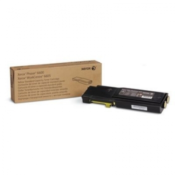 Cartus Toner Xerox 106R02235 Yellow High Capacity 6000 Pagini for Phaser 6600, WorkCentre 6605