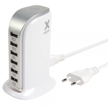 Hub vectr Xtorm XPD07 6 porturi micro usb si lightning 8a
