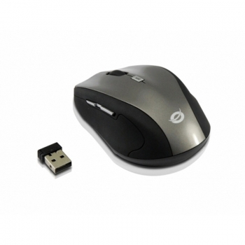 Mouse Wireless Conceptronic Optic 5 butoane 1600 DPI nano USB Grey CLLM5BTRVWL