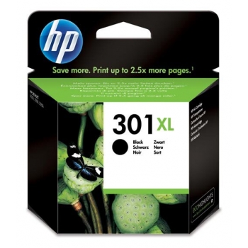 Cartus Cerneala HP Nr. 301XL Black Vivera Ink 480 Pagini for Deskjet 1000, 2000, 2050, 3000, 3050 CH563EE