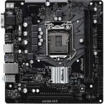 Placa de baza AsRock H410M-HVS Socket LGA 1200 Supports 10th Gen Intelï¿½ Coreï¿½ Processors (Socket 1200) Supports DDR4 2933MHz 1 PCIe 3.0 x16, 1 PCIe 3.0 x1 Graphics Output Options : HDMI, D-Sub 7.1 CH HD Audio (Realtek ALC887 Audio Codec) 4 SATA3 4 USB