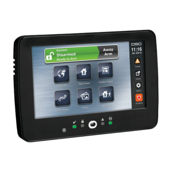 Tastatura touch screen color 7'', 248 zone, negru, EN/RO, SERIA PRO - DSC HS2TCHPROBLKEE1