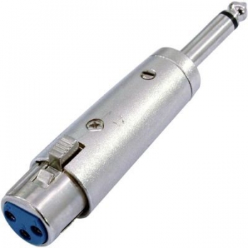 Adapter XLR(F)-JACK(M) MONO OMNITRONIC 30226400