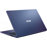 Laptop ASUS 15.6 X515EA-BQ851, FHD, Procesor Intel Core i5-1135G7 (8M Cache, up to 4.20 GHz), 8GB DDR4, 512GB SSD, Intel Iris Xe, No OS, Peacock Blue