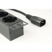 Prelungitor Gembird EG-PDU-014-C14, 8 prize, 3 m Negru