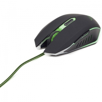 Mouse Gembird Gaming Green MUSG-001-R