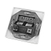 Priza pentru. 2 module TOOLLESS LINE, 80x80mm, inclinat, Schrack HSED02UW2S 