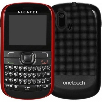 Telefon Mobil Alcatel One Touch 385D Cherry Red Dual SIM tastatura qwerty ALC385DRED