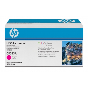 Cartus Toner HP Nr. 646A Magenta 12500 Pagini for Color LaserJet CM4540 MFP, CM4540F MFP, CM4540FSKM MFP CF033A