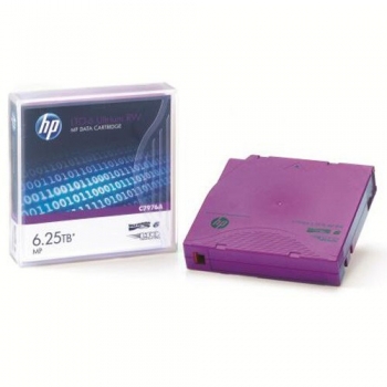 Pachet Casete date HP LTO-6 Ultrium 6.25 TB MP WORM Custom Labeled Data Cartridge (20 pk) C7976WL