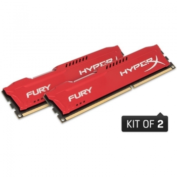 Memorie RAM Kingston HyperX Fury KIT 2x8GB DDR3 1866MHz CL10 HX318C10FRK2/16