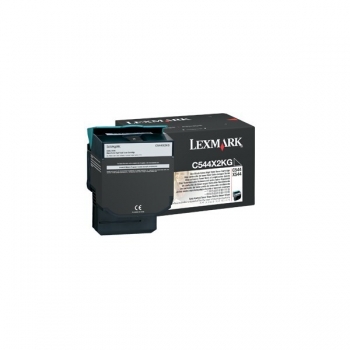 Cartus Toner Lexmark C544X2KG Black Extra High Yield 6000 pagini for C544DN, C544DTN, C544DW, C544N, X544DN, X544DTN, X544DW, X544N