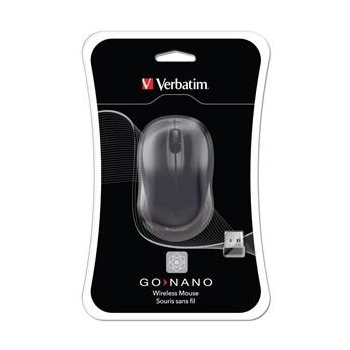 VERBATIM MOUSE GO NANO WIRELESS BLK