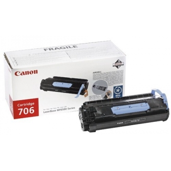 Cartus Toner Canon CRG-706 Black 5000 Pagini for MF 6530, MF 6540PL, MF 6550, MF 6560PL, MF 6580PL CH0264B002AA