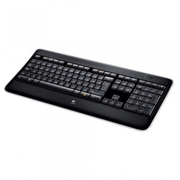 Tastatura Wireless K800 Design Compact Taste Iluminate Black 920-002394