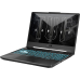 Laptop ASUS Gaming 15.6'' TUF A15 FA506NF, FHD 144Hz, Procesor AMD Ryzen 5 7535HS (16M Cache, up to 4.55 GHz), 16GB DDR5, 512GB SSD, GeForce RTX 2050 4GB, No OS, Graphite Black FA506NF-HN043