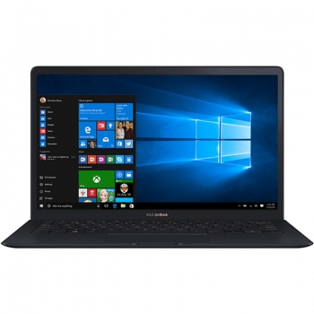 Laptop Ultrabook Asus UX391FA-AH007R Intel Core i5-8265U Whiskey Lake up to 3.9GHz 8GB DDR3 SSD 256GB Intel UHD 620 13.3" LED FHD Win 10 Pro 64 bit, Blue- Black