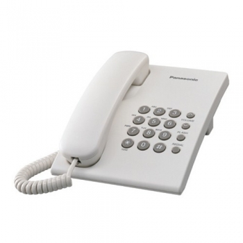 Telefon analogic Panasonic KX-TS500FXW alb