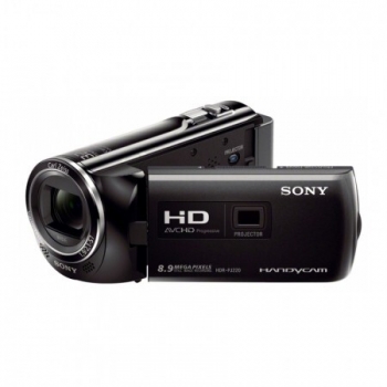 Camera Video Sony HDR-PJ220 Zoom optic 27x Zoom digital 320x Full HD proiector incorporat Black HDRPJ220EB.CEN