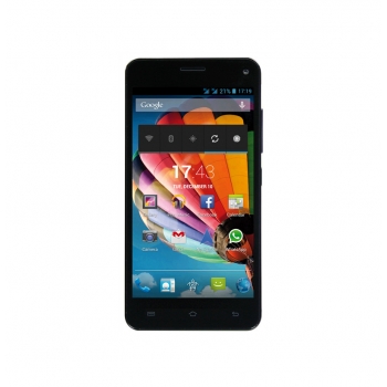 Telefon Mobil Mediacom PhonePad Duo G501 Blue 5" 480 x 854 MediaTek MTK6582M Quad Core 1.3GHz memorie interna 4GB Camera Foto 5MPx Android v4.4 M-PPAG501
