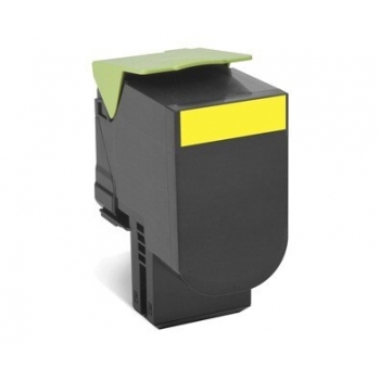 Cartus Toner Lexmark Nr. 802HY High Yield Return Program Yellow 3000 Pagini for CX410, CX510 80C2HY0