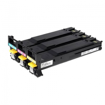 Pachet Cartus Toner Konica Minolta A06VJ52 C/M/Y 3x6000 pagini for Minolta Magicolor 5550, 5570, 5650EN, 5650END, 5670EN, 5670END, 5670ENDTH, 5670ENDTHF