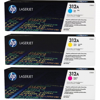 Toner Original pentru HP CF440AM Color Tri-Pack 312A, compatibil M476, 3x2700pag "CF440AM"