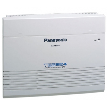 Centrala telefonica Panasonic KX-TES824CE configuratie standard 3CO/8 Extensii configuratie maxima 8 linii de oras 24 de interior