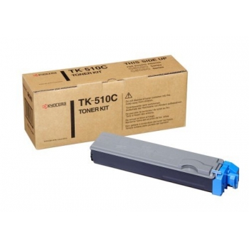 Cartus Toner Kyocera TK-510C Cyan 8000 Pagini for FS-C5020N, FS-C5025, FS-C5030N