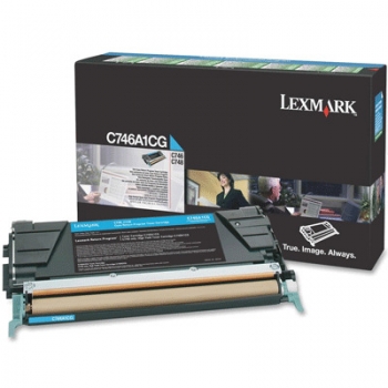 Cartus Toner Lexamrk C746A2CG Cyan 7000 Pagini for C746, C748