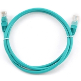 Patch cord UTP Gembird cat. 5E 1m verde PP12-1M/G