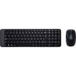 Kit wireless tastatura + mouse Logitech MK220, Negru 920-003161