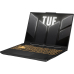 Laptop ASUS Gaming 16'' TUF F16 FX607VJ, FHD+ 144Hz, Procesor Intel Core 5 210H (12M Cache, up to 4.80 GHz), 16GB DDR4, 512GB SSD, GeForce RTX 3050 6GB, No OS, Mecha Gray FX607VJ-RL078