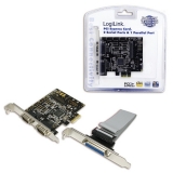 Adaptor PCI-E - Serial + Paralel LogiLink PC0033