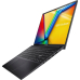 Laptop ASUS Vivobook 16 M1605YA cu procesor AMD Ryzen 5 7430U pana la 4.3GHz, 16'', WUXGA, IPS, 16GB DDR4 RAM, 512GB SSD, AMD Radeon Graphics, No OS, Indie Black M1605YA-MB541  