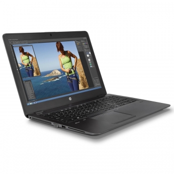 Laptop HP ZBook 15u G3 Workstation Intel Core i7 Skylake 6500U up to 3.1GHz 16GB DDR4 SSD 512GB AMD FirePro W4190M 2GB 15.6" Full HD Windows 10 Pro T7W15EA