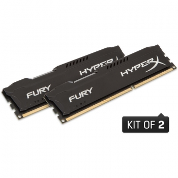 Memorie RAM Kingston HyperX Fury KIT 2x4GB DDR3 1600MHz CL10 HX316C10FBK2/8