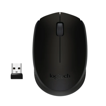 Mouse Wireless Logitech M171 BLACK-K Optic 3 Butoane 1000 Dpi USB Negru 910-004424